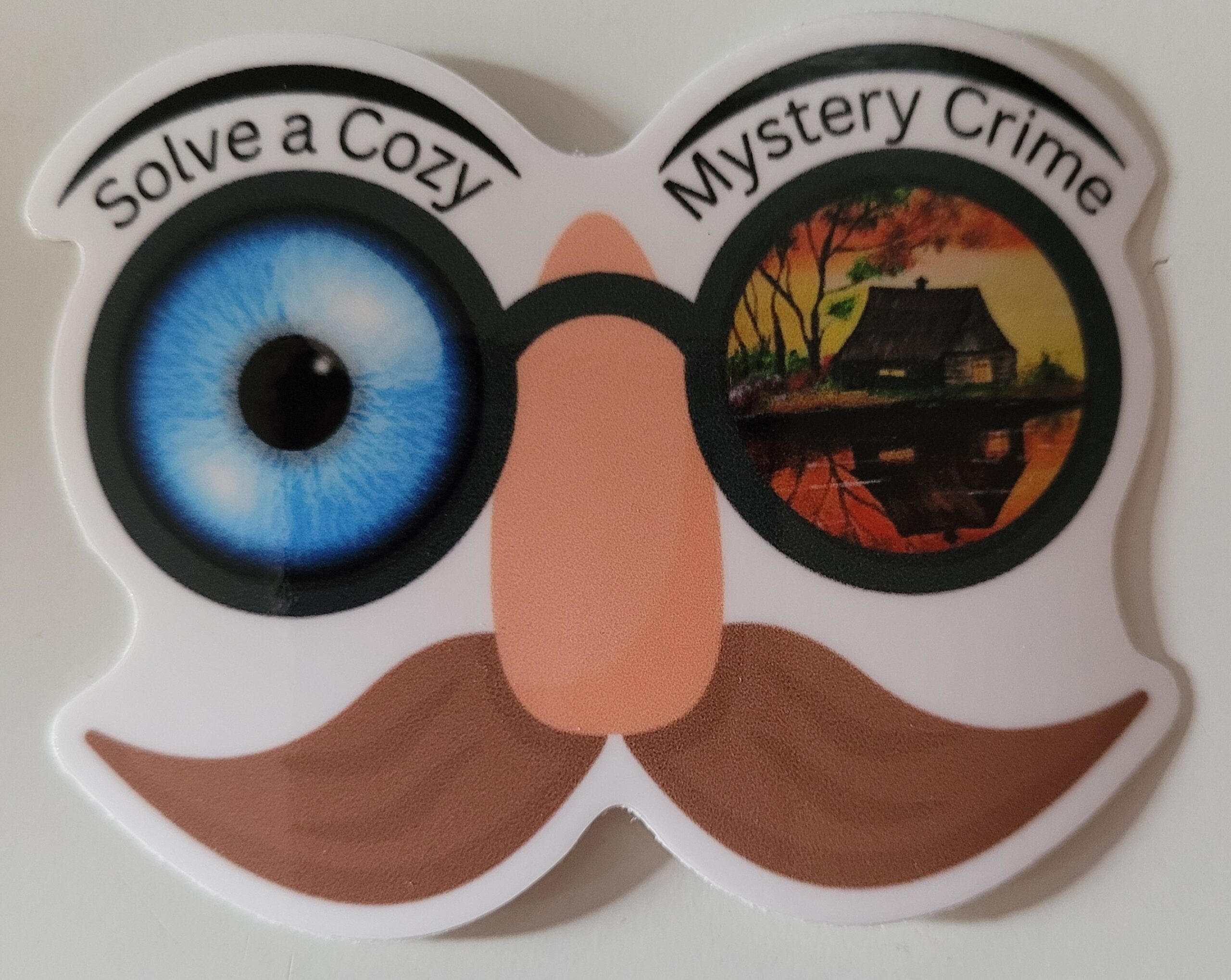 Solve A Cozy Mystery Sticker