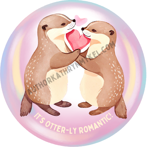 It's Otter-ly Romantic Sticker