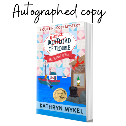 Quiltload of Trouble Autographed Paperback