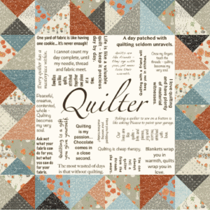 1 Quilter Panel (1 Panel only) PRE-ORDER