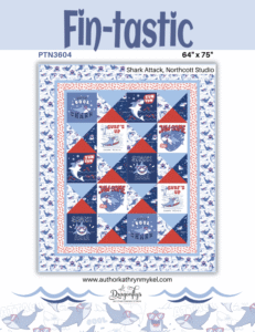 Fin-tastic - Printed Pattern, Pattern only