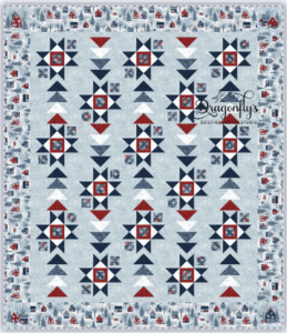 It Takes a Village - Printed Pattern, Pattern only (Panel Friendly Quilt)