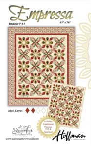 Empressa using Hoffman Fabrics, Printed Pattern